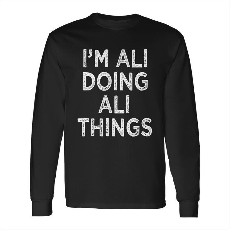 Ali  Long Sleeve T-Shirt