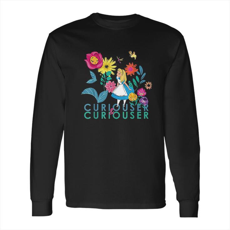 Alice In Wonderland Curiouser  Curiouser Long Sleeve T-Shirt