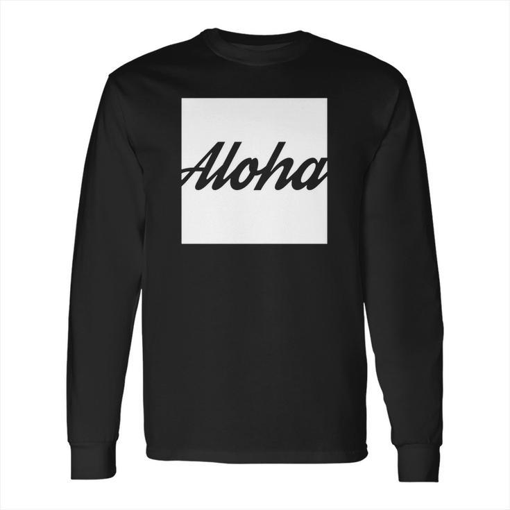 Aloha Tshirt For Men Long Sleeve T-Shirt