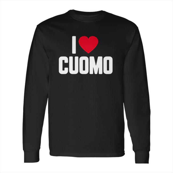 Andrew Cuomo I Love Cuomo Long Sleeve T-Shirt