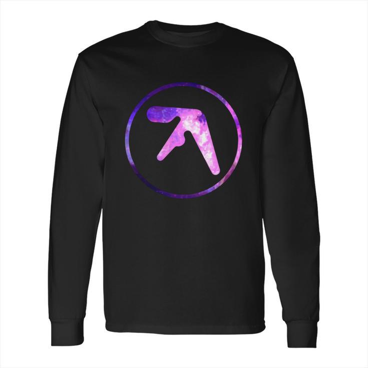 Aphex Twin Logo Galaxy Long Sleeve T-Shirt