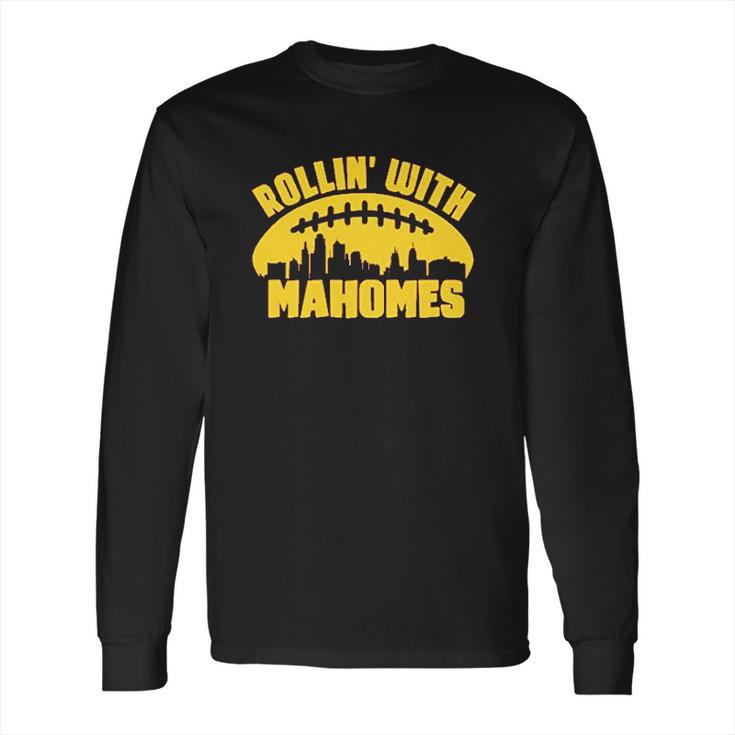 Apparrel Rollin With Mahomes Skyline Long Sleeve T-Shirt