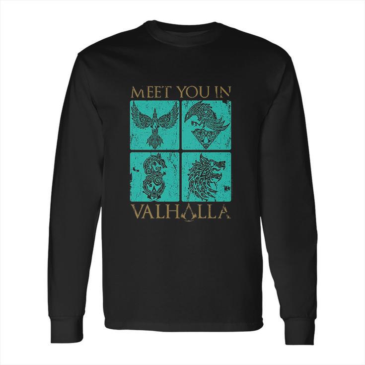 Assassins Creed Valhalla Meet You In Valhalla Box Up Long Sleeve T-Shirt