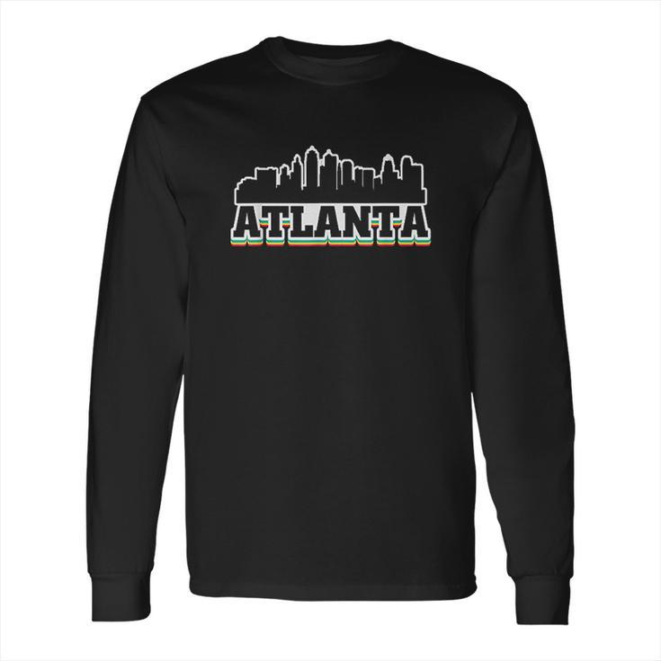 Atlanta Georgia Ga City Souvenir Graphic T Gifts Long Sleeve T-Shirt