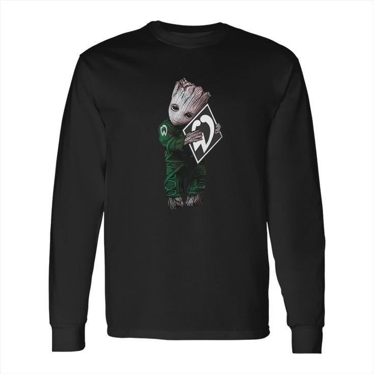 Baby Groot Hug Werder Bremen Long Sleeve T-Shirt