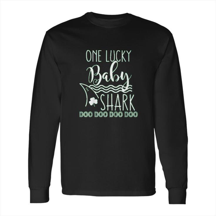 Baby Shark Kids St Patricks Day Family Long Sleeve T-Shirt