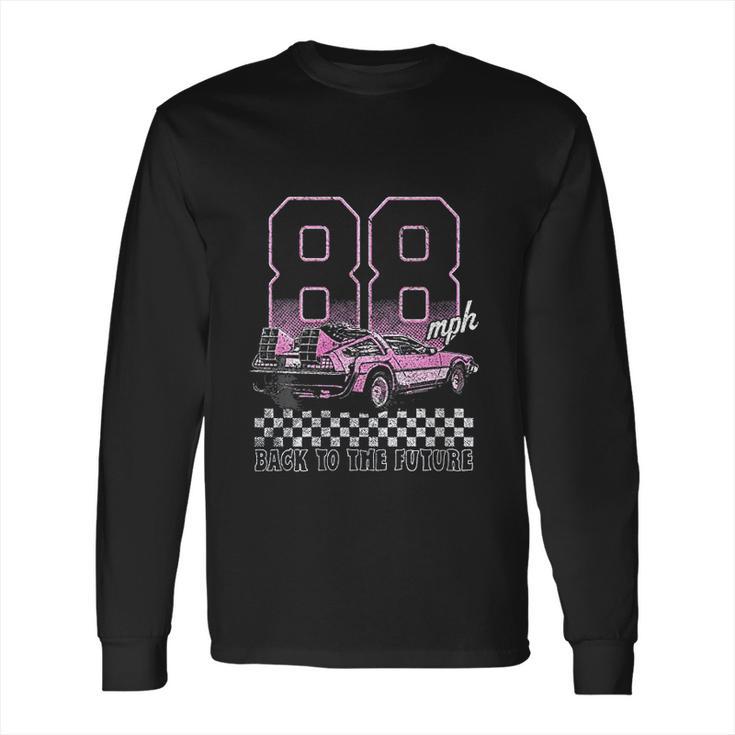 Back To The Future Delorean 88 Long Sleeve T-Shirt