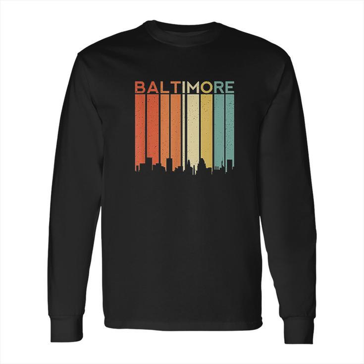 Baltimore Maryland Vintage Long Sleeve T-Shirt