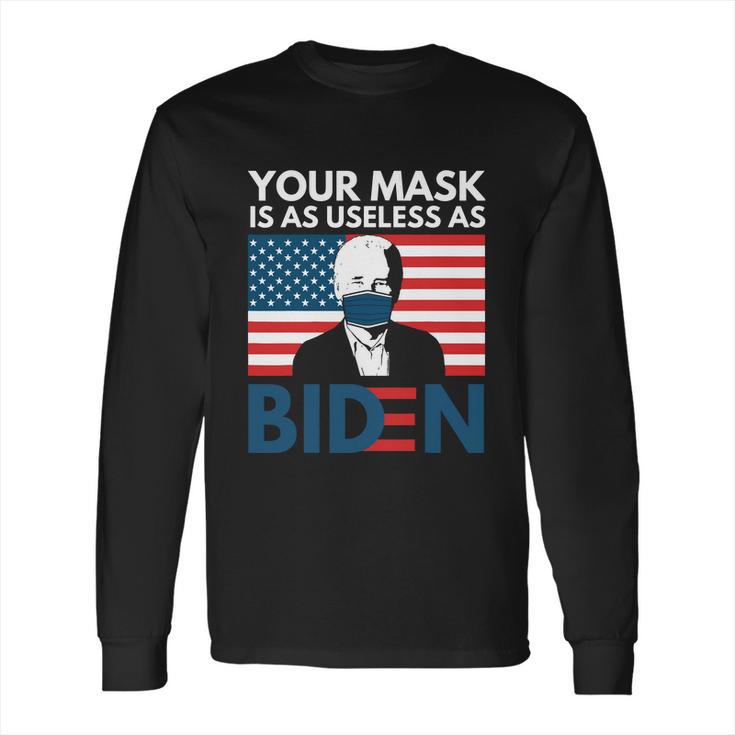 Bare Shelves Fjb Bareshelves Anti Biden Fuck Biden Biden Say Their Names A Long Sleeve T-Shirt