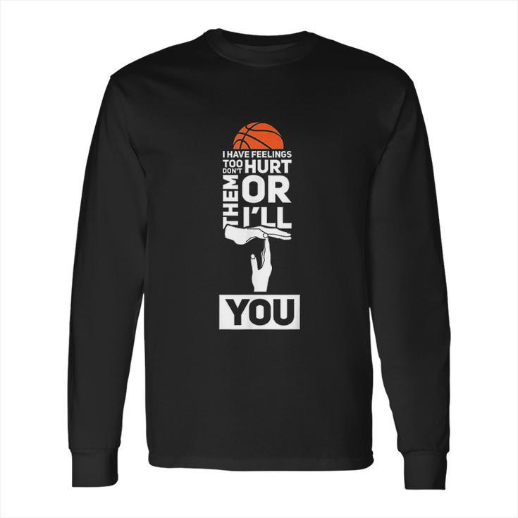 Basketball Referee Gift - Funny Hoops Ref Long Sleeve T-Shirt