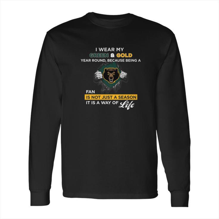 Baylor Bears Wear My Colors  Apparel Long Sleeve T-Shirt