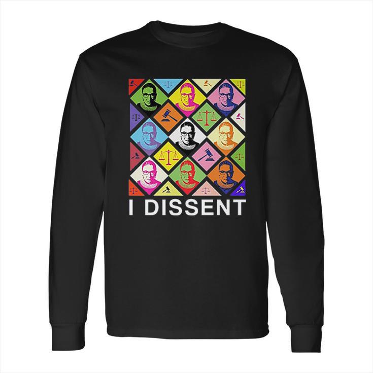 Beach Open Ruth Bader I Dissent Long Sleeve T-Shirt