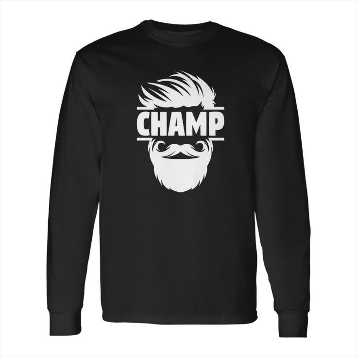 Bearded Champ Long Sleeve T-Shirt