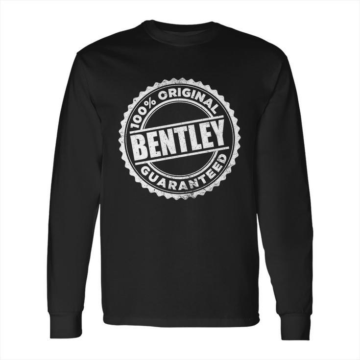 Bentley 100 Percent  Original Guaranteed Long Sleeve T-Shirt