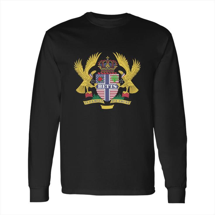 Betts Family Crest For American People - Betts Family T-Shirt Hoodie Sweatshirt Long Sleeve T-Shirt