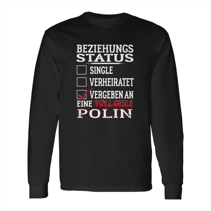 Beziehungs Status Polin Long Sleeve T-Shirt