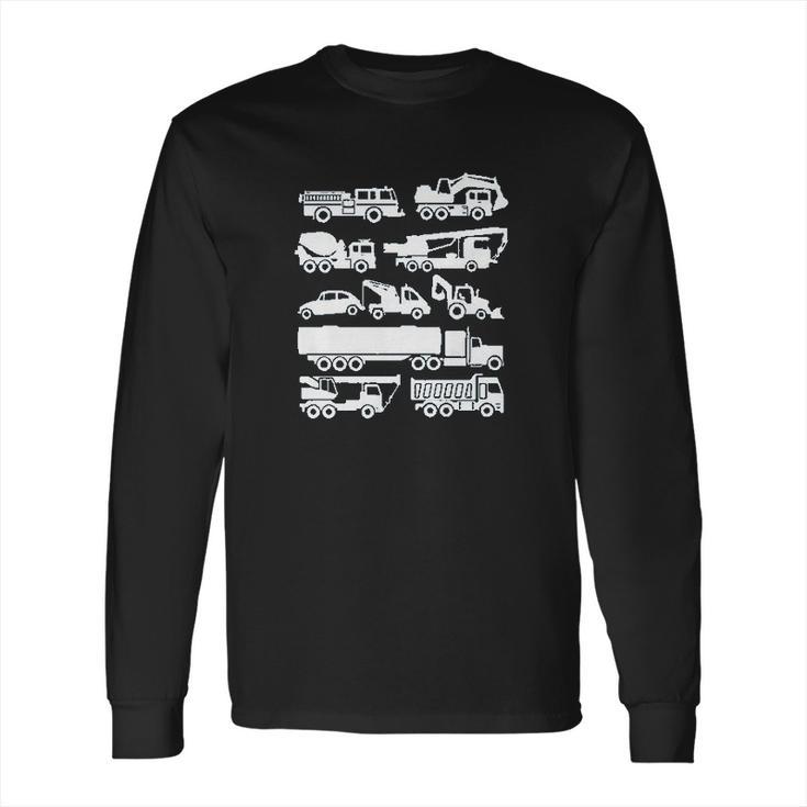 Big Boys Trucks Youth Long Sleeve T-Shirt