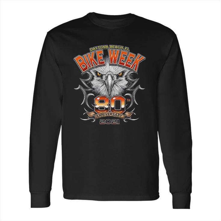 Bike Week Daytona Beach 80Th Anniversary Long Sleeve T-Shirt