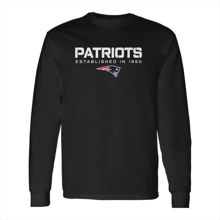 Bill Belichick Patriots Established In 1960 Shirt Long Sleeve T-Shirt