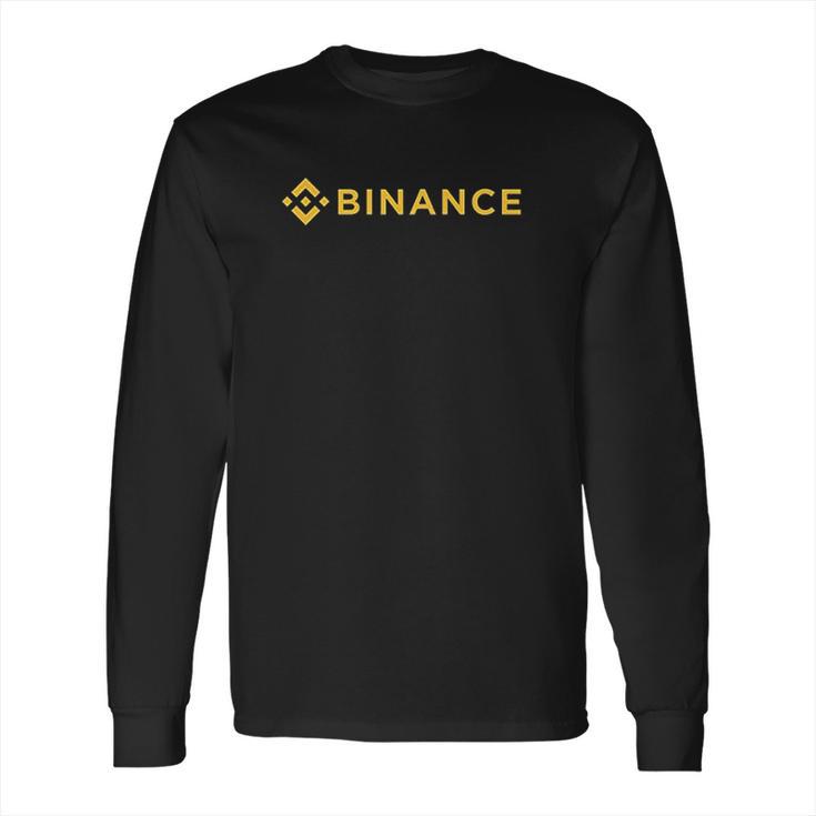 Binance Bnb Hoodie Cryptocurrency Long Sleeve T-Shirt