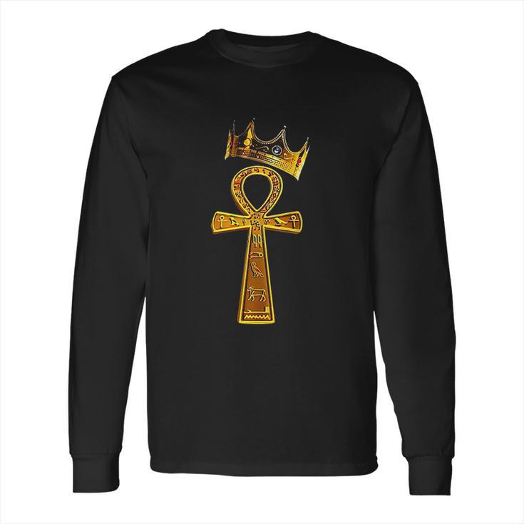 Black Lives Matter Ankh Symbol Long Sleeve T-Shirt