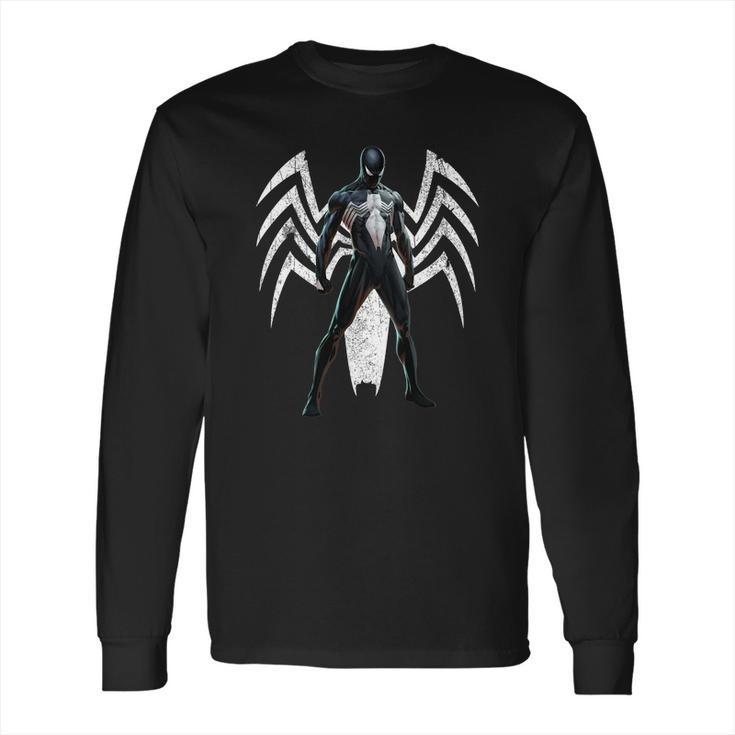 Black Suit Spiderman Long Sleeve T-Shirt