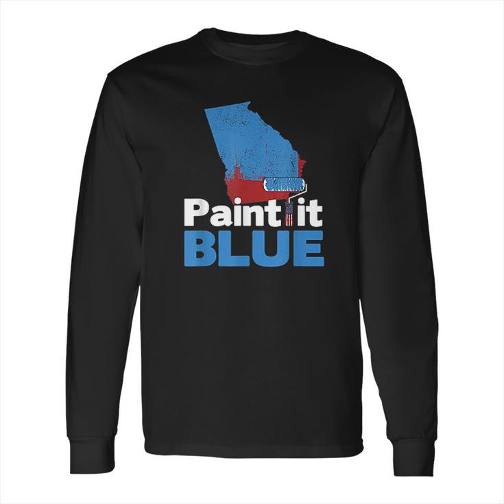 Blue Wave Georgia Elections Democrat Long Sleeve T-Shirt