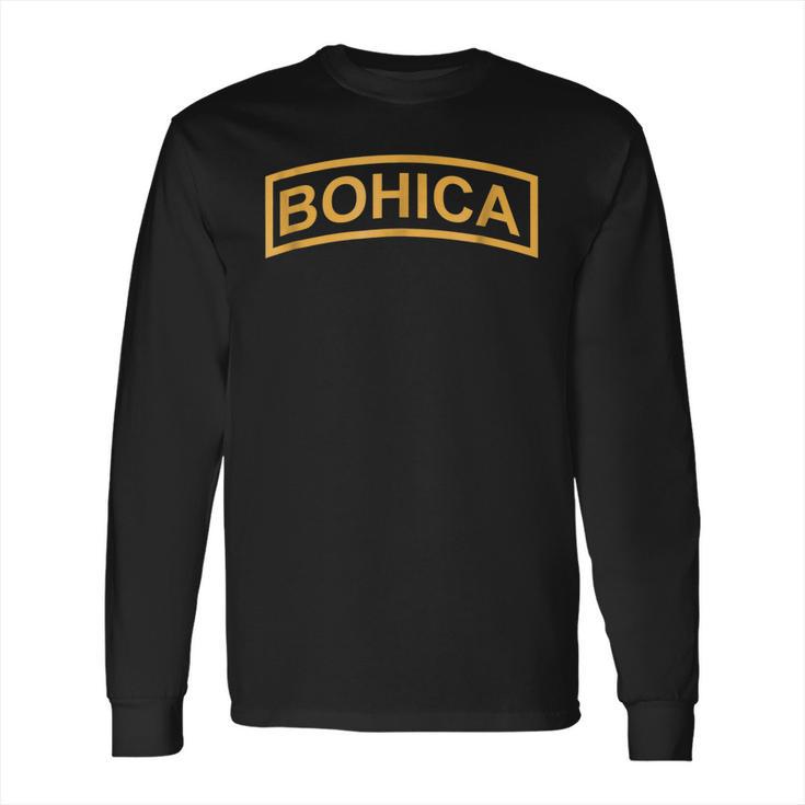 Bohica Vietnam Vet Era T Shirt - 20315 Long Sleeve T-Shirt