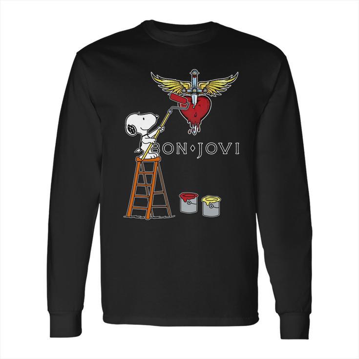 Bon Jovi Painting Long Sleeve T-Shirt