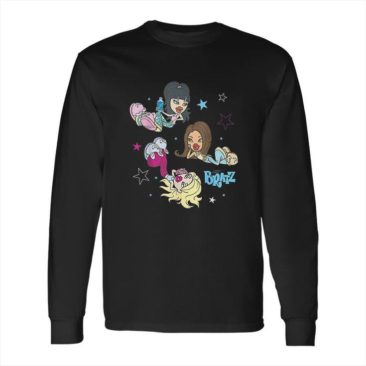 Bratz Group Shot Slumber Party Long Sleeve T-Shirt