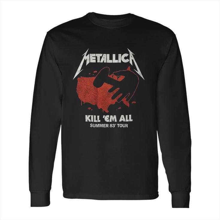 Bravado  Metallica Killem All Tour Long Sleeve T-Shirt