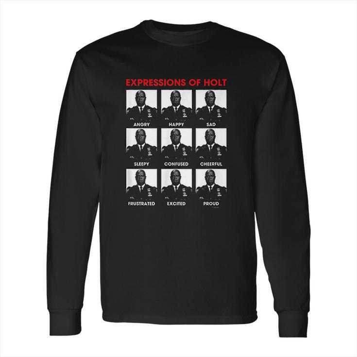 Brooklyn Nine Nine Expressions Of Holt Long Sleeve T-Shirt