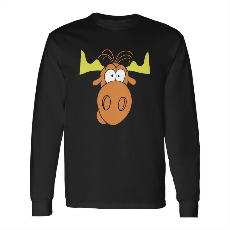 Bullwinkle The Moose Long Sleeve T-Shirt