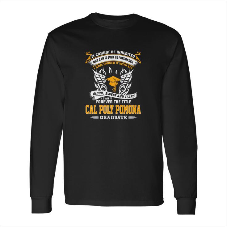 Cal Poly Pomona Graduates Long Sleeve T-Shirt