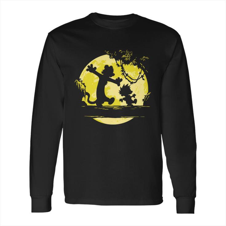 Calvin And Hobbes No Worries Long Sleeve T-Shirt