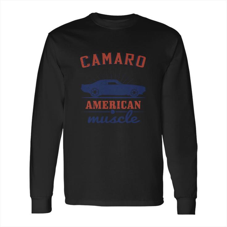 Camaro American Muscle Long Sleeve T-Shirt