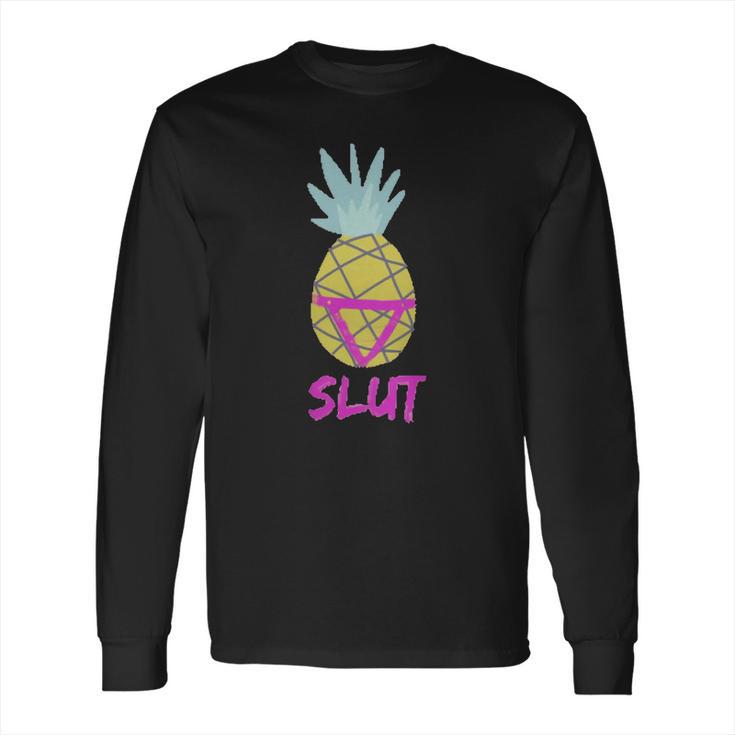 Captain Holt Pineapple SlutShirt Long Sleeve T-Shirt