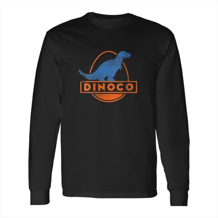 Cars Iconic Dinoco Dinosaur Logo Long Sleeve T-Shirt