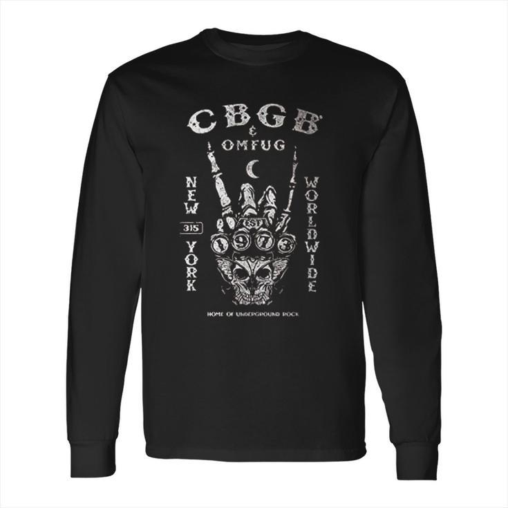 Cbgb Est 1973 Classic Logo Official Long Sleeve T-Shirt