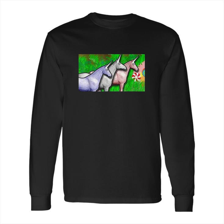 Charlie The Unicorn Long Sleeve T-Shirt