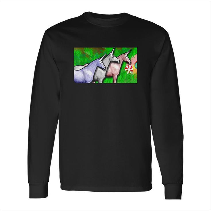 Charlie The Unicorn Long Sleeve T-Shirt