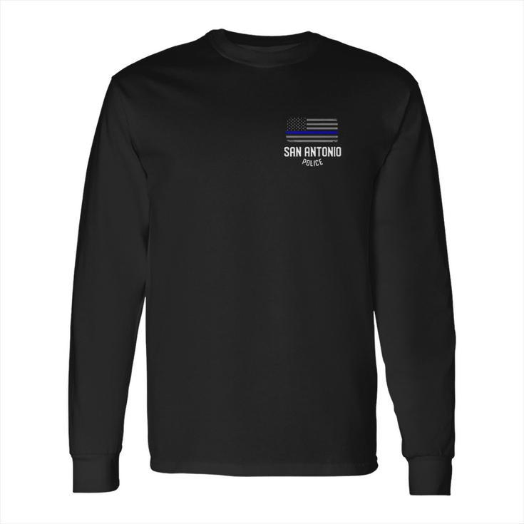 City Of San Antonio Police Officer Texas Policeman Long Sleeve T-Shirt