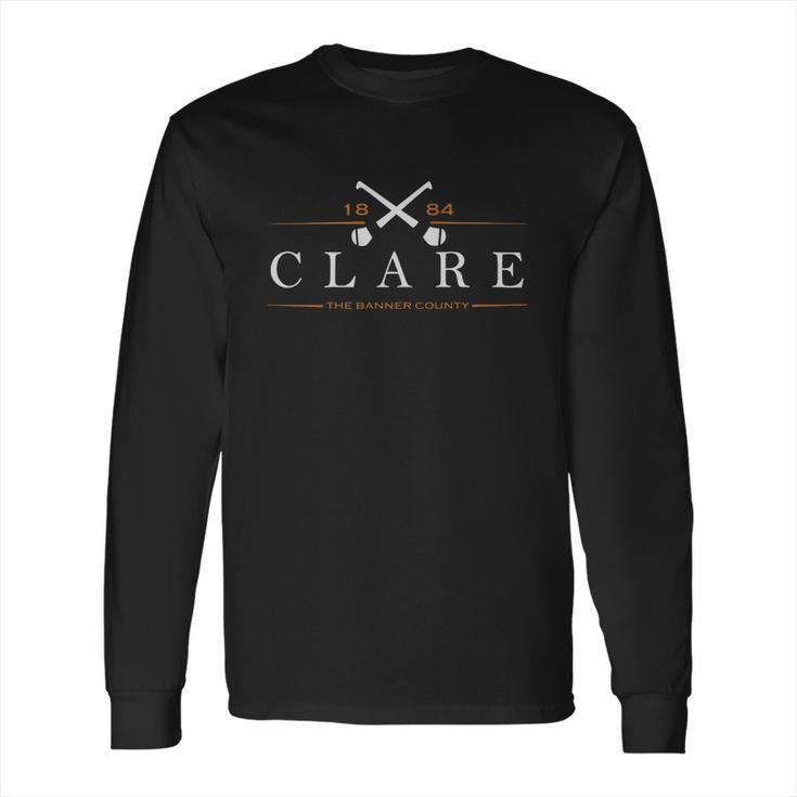 Clare Ireland Hurling Black Youth B074cvmtb3 Long Sleeve T-Shirt