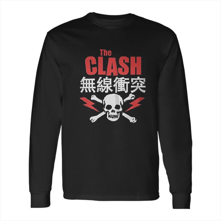 The Clash Bolt Red Long Sleeve T-Shirt