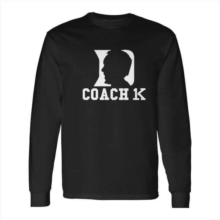 Coach K Face 1000 Wins 1K Long Sleeve T-Shirt