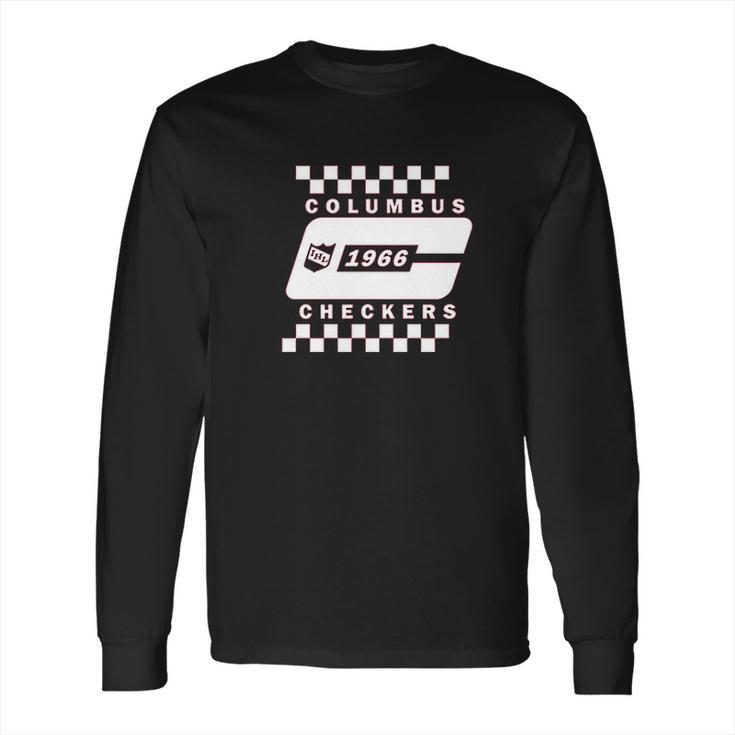 Columbus Checkers 1966 Ihl Hockey Long Sleeve T-Shirt