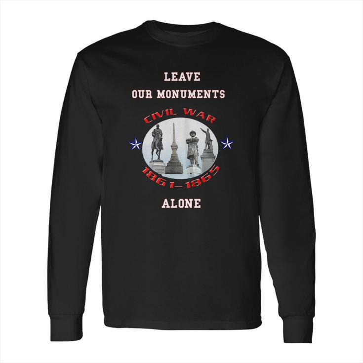 Confederate Monuments Long Sleeve T-Shirt