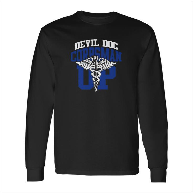 Corpsman Devil Doc Shirt Long Sleeve T-Shirt