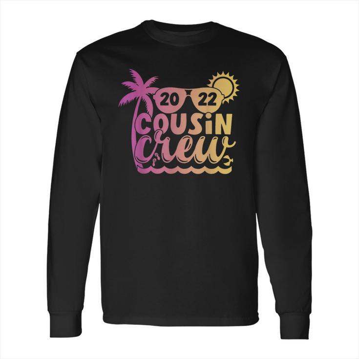 Cousin Crew 2022 Summer Family Vacation Beach Boys Girls Kid  V5 Long Sleeve T-Shirt