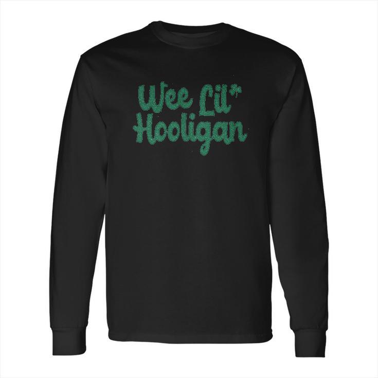 Creeper Wee Lil Hooligan Funny Saint Patricks Day Long Sleeve T-Shirt